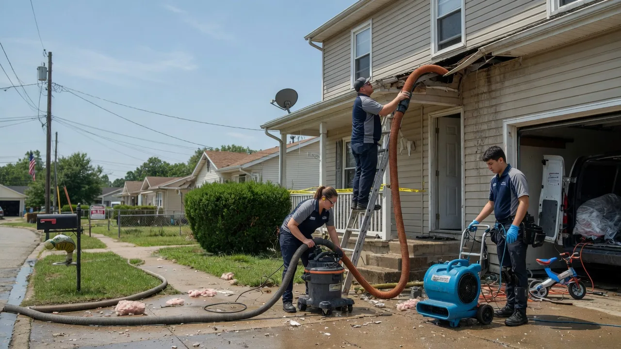 Water Damage Restoration in Ball, LA near me
